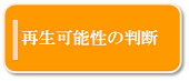 再生可能性の判断